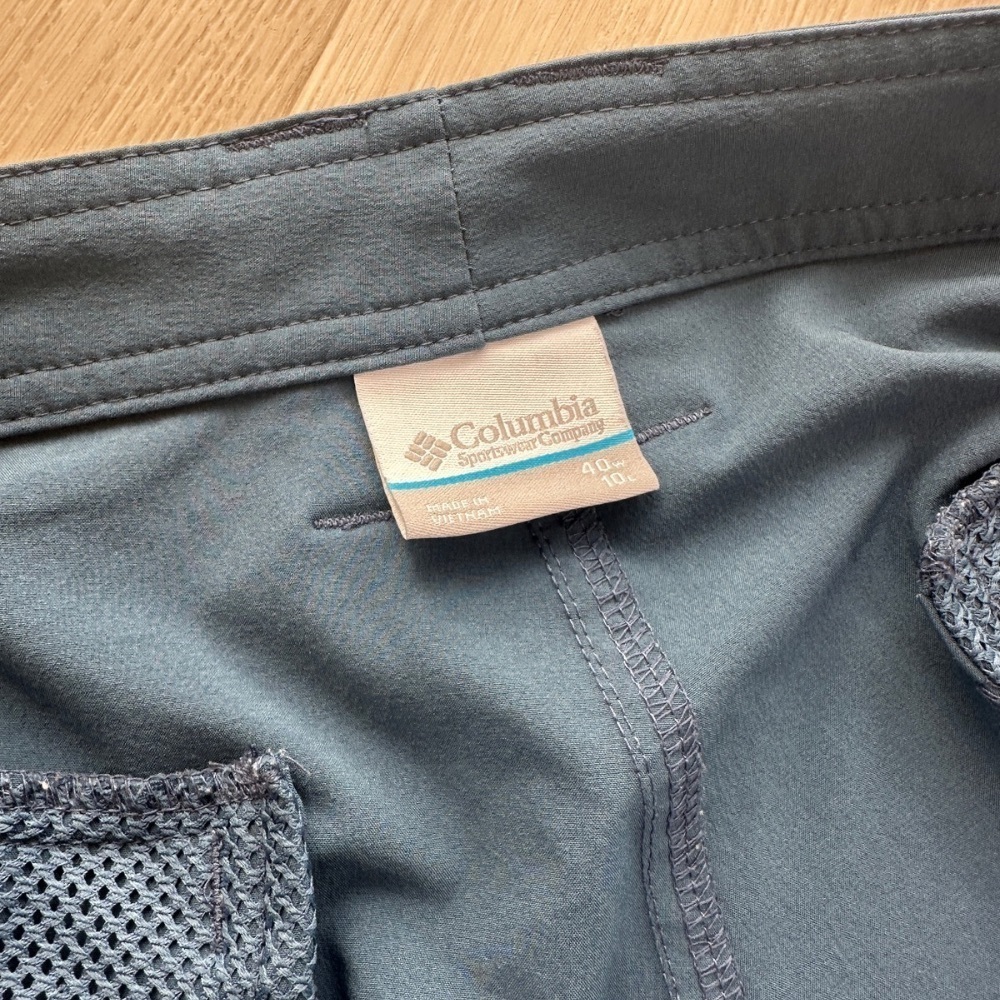 Columbia Men’s Hiking Shorts – Teal Blue – Size 40W 10L RN 69724 - Picture 3 of 4